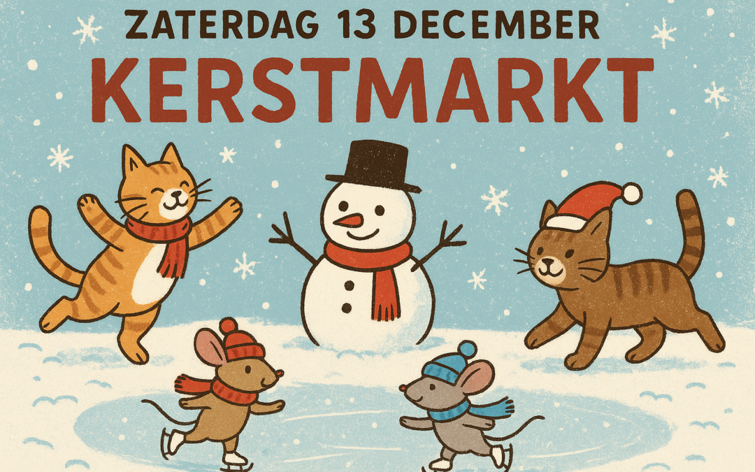 Kerstmarktje op 13 december