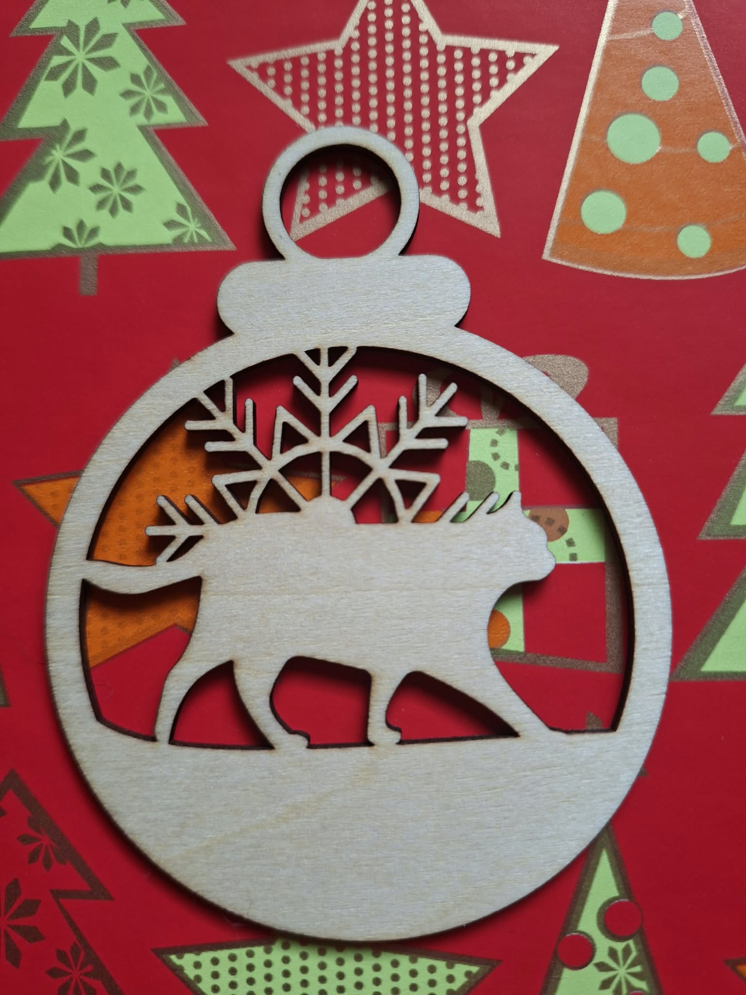 Personaliseer kerstbal 1