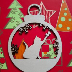 Personaliseer kerstbal 2